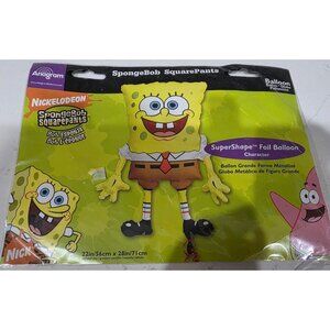 New SpongeBob SquarePants Birthday Party Super Shape Full Size Balloon Anagram
